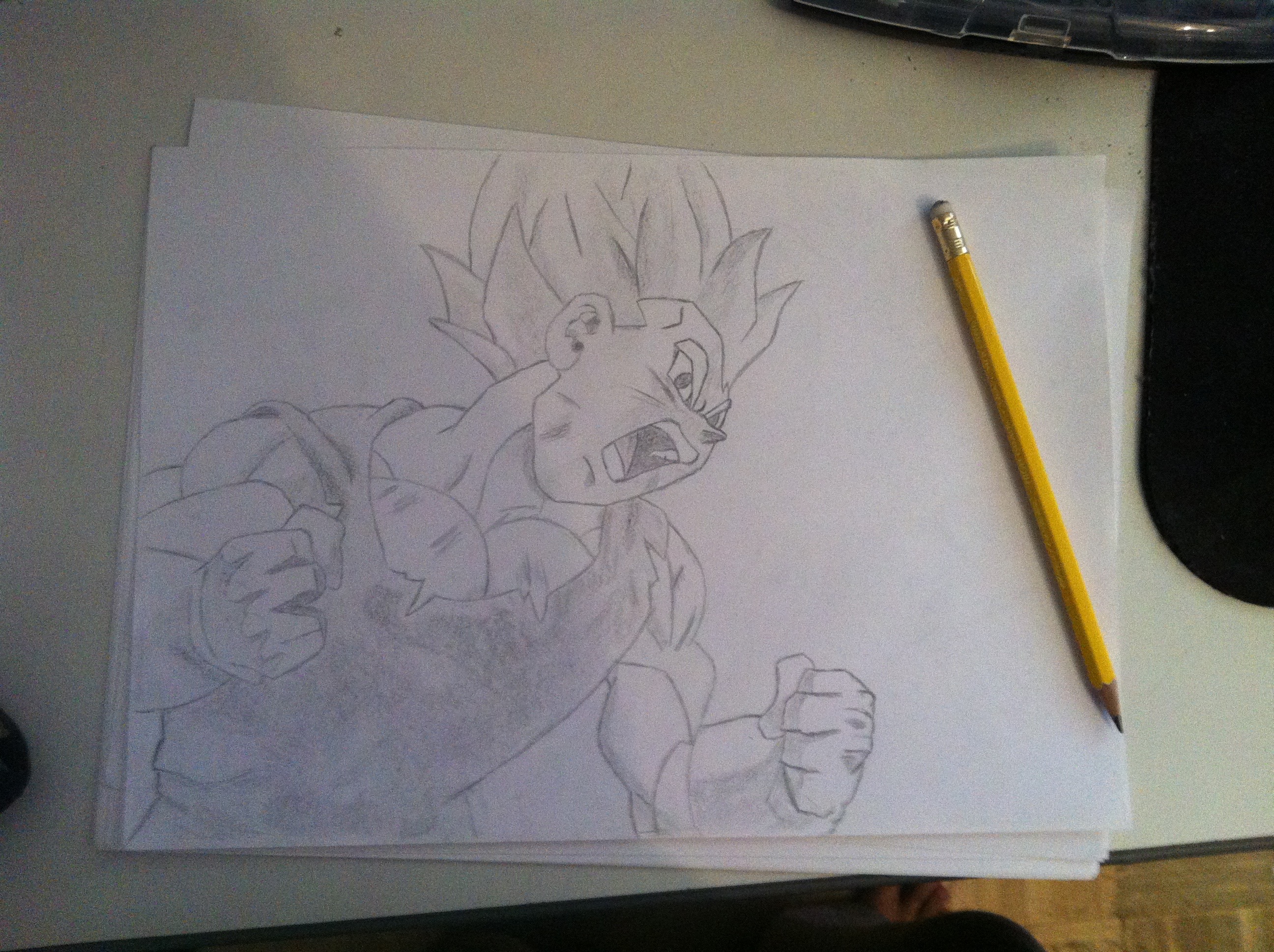 Vegeta tekening